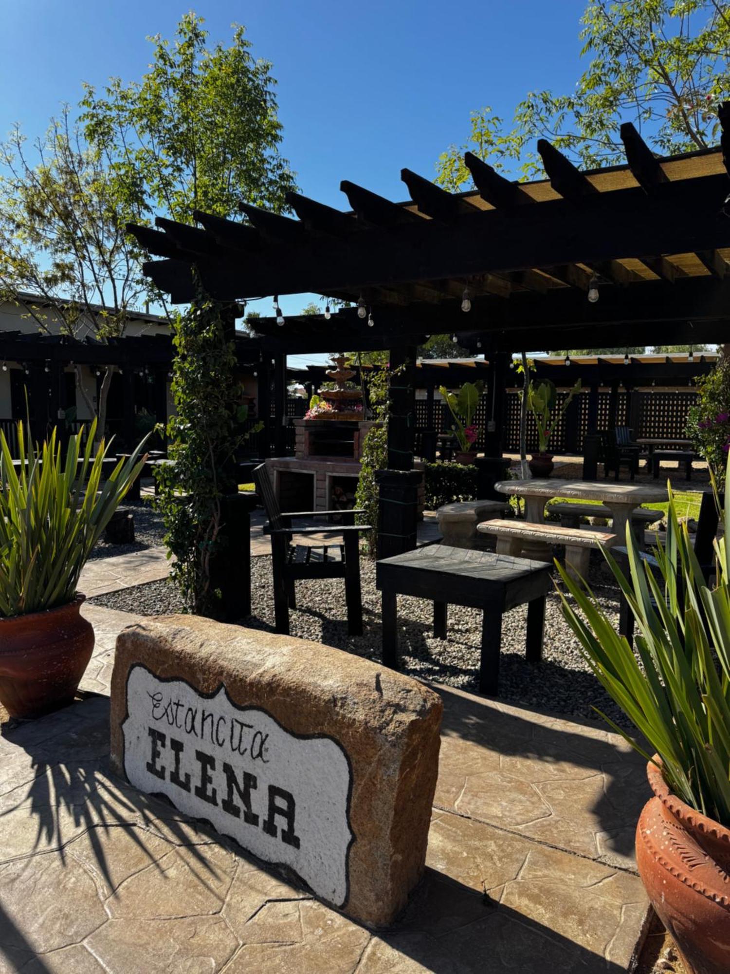 Estancita Elena Otel Valle de Guadalupe Dış mekan fotoğraf